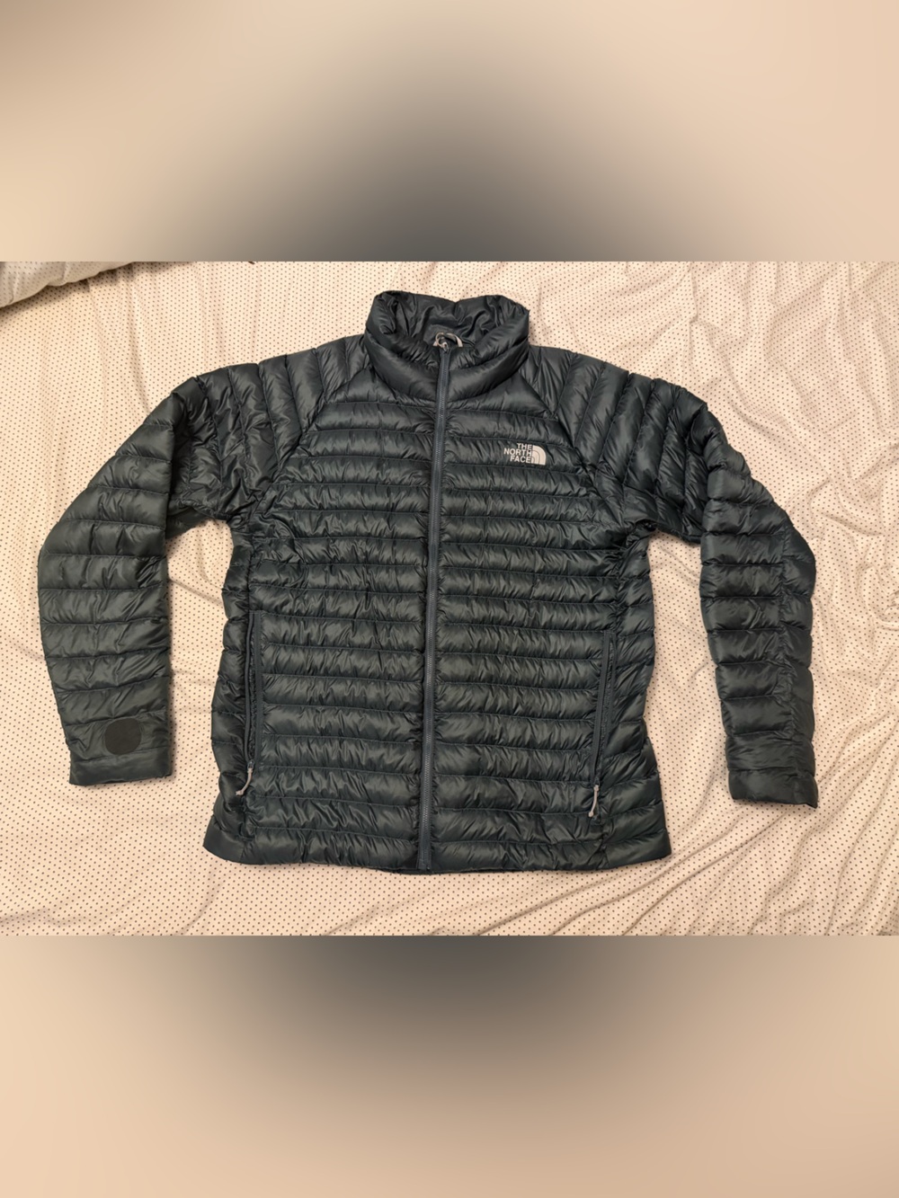 The North Face Dark Blue Lightweight Quilted Packable Puffer Jacket